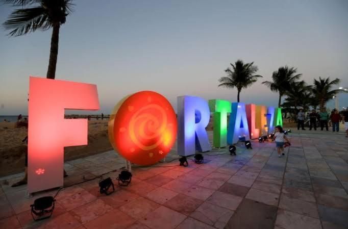Landscape Beira Mar Fortaleza Bagian luar foto
