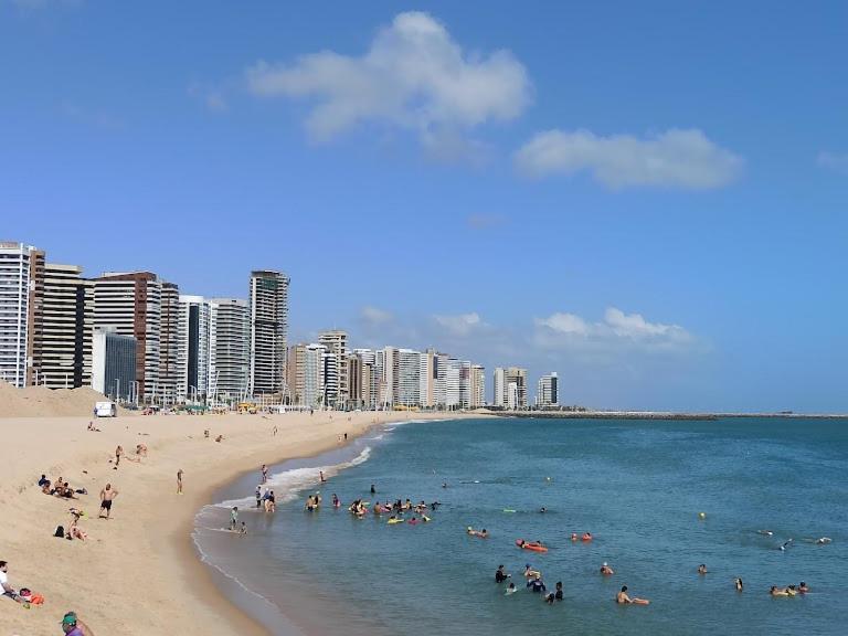 Landscape Beira Mar Fortaleza Bagian luar foto